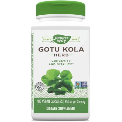 Nature's Way Gotu Kola 475 mg 180 kapslí – Zboží Mobilmania