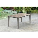 Keter Deco Futura 160 aswhood / cappuccino 271474 – Zboží Dáma