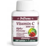 MedPharma Vitamin C 1000 mg s šípky a prodlouženým účinkem 107 tablet – Hledejceny.cz