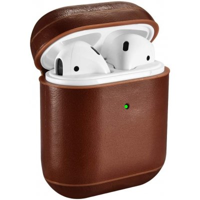 iCarer Leather Vintage natural leather case pro AirPods 2 / AirPods 1 IAP031-BN – Hledejceny.cz