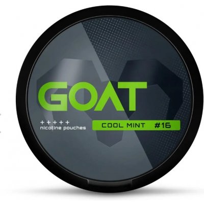 GOAT COOL MINT 16,4 mg 20 sáčků – Zboží Dáma