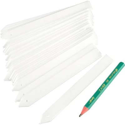 MEISTER Štítky k rostlinám 50ks+ 1 tužka – Hledejceny.cz