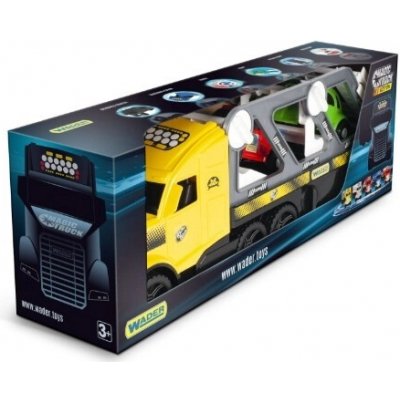 Wader Magic Truck Akční přepravní auto s autíčky 79 cm – Hledejceny.cz