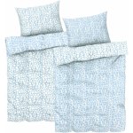 Livarno Home povlečení z mikrovláknitého saténu modrá 140x200 70x90 – Zboží Dáma