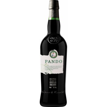 Pando Sherry Very Dry Superior suché 15% 0,75 l (holá láhev)