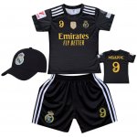 Numberoplus Premium dětský fotbalový dres + fotbalová kšiltovka Real Madrid FC 25/26 Emirates Fly Better Kylian Mbappe 9 – Zboží Dáma