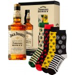 Jack Daniel's Tennessee Honey 35% 0,7 l (dárkové balení ponožky) – Zboží Dáma