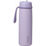 B.Box Nerezová termolahev s brčkem 690 ml lilac love – Zboží Mobilmania