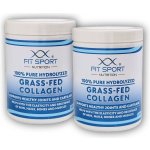 FitSport Nutrition 2x 100% Pure Hydrolyzed Grass-Fed Collagen 400 g – Hledejceny.cz