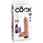 Pipedream King Cock 8" Squirting Cock with Balls – Zboží Dáma