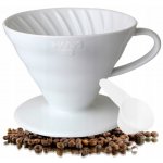 Hario Dripper V60-02 Ceramic White – Zboží Dáma