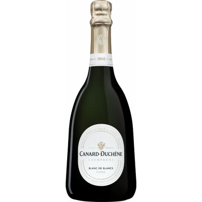 Champagne Canard-Duchene Blanc de Blancs Iconic 12% 0,75 l (holá láhev) – Zboží Dáma