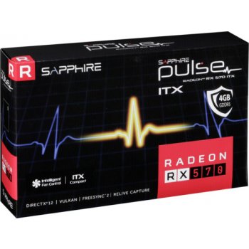Sapphire Radeon RX 570 Pulse MINI 4GB DDR5 11266-06-20G
