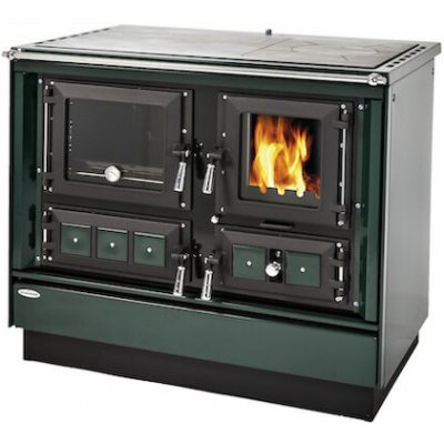 KVS Moravia Klaudie 9112 s výměníkem zelený levý, chromované doplňky, broušená plotna (VSP 9112.7482-V) – HobbyKompas.cz