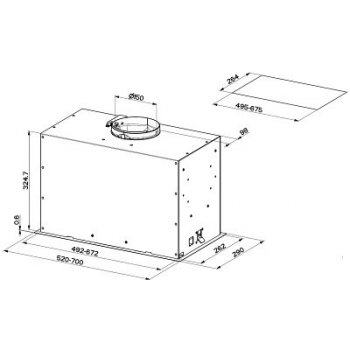 Faber INKA LUX 3.0 PREMIUM BK MATT A52 KL