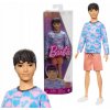 Panenka Barbie Mattel Barbie Fashionistas Ken s modrým a růžovým svetříkem