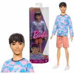 Mattel Barbie Fashionistas Ken s modrým a růžovým svetříkem – Zboží Dáma