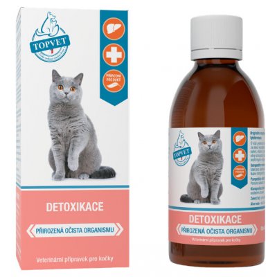 Topvet Detoxikace pro kočky 200 ml – Zboží Mobilmania