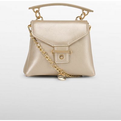 Abel & Lula Kabelka koženková s řetízkem zlatá – Hledejceny.cz