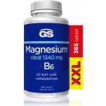 GS Magnesium citrát 1340 mg+B6 365 tablet – Hledejceny.cz