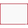 Tabule VMS Vision boardOK Keramická tabule na fixy s červeným rámem Červená 120 x 90 cm