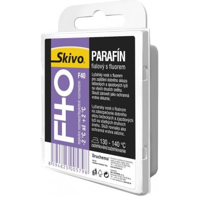 Skivo F40 parafín fialový 40 g – Zboží Mobilmania