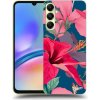 Pouzdro a kryt na mobilní telefon Samsung Picasee silikonové Samsung Galaxy A05s Hibiscus čiré