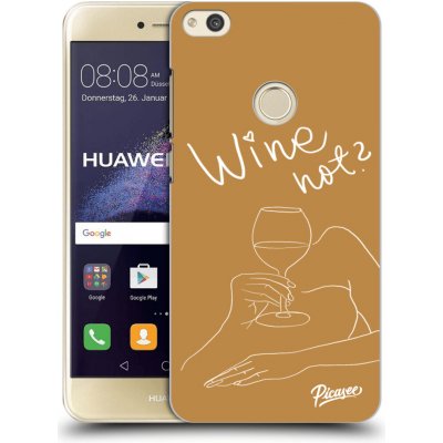 Pouzdro Picasee silikonové Huawei P9 Lite 2017 - Wine not čiré – Zbozi.Blesk.cz