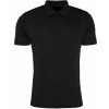 Pánské sportovní tričko Smooth pánská hladká funkční polokošile tryskáčově černá
