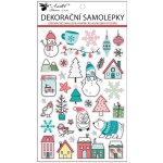 ANDĚL Samolepky textilní 14,5 x 25 cm – Sleviste.cz