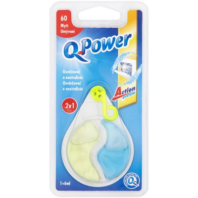 Q-power osvěžovač a neutralizér 2v1 do myčky 6 ml