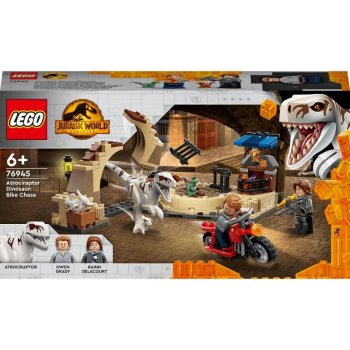 LEGO® Jurassic World 76945 Atrociraptor: honička na motorce