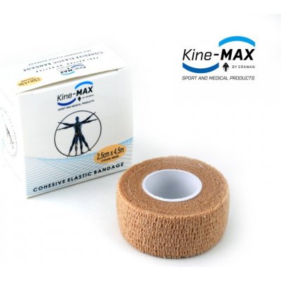 KineMaX Cohesive elast. samofix. tělové 2,5cm x 4,5m – Zbozi.Blesk.cz