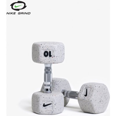 Nike HEX Grind Jednoruční činka 10 kg – Zboží Mobilmania