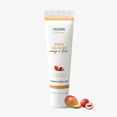 Venira krém na ruce mango a liči 30 ml – Zboží Dáma