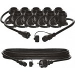 Emos DCPZ01 spoj. světel. řetěz na 10 žárovek E27 + adaptér – Sleviste.cz