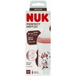 Nuk Perfect Match láhev Disney s kontrolou teploty červená 260 ml – Hledejceny.cz