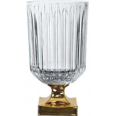 Váza MINERVA GOLD 32 cm, čirá, Nachtmann – Hledejceny.cz