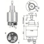 Elektromagnetický spínač, startér MAGNETI MARELLI 940113050270