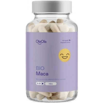 OlaOla BIO Maca podporující duševní pohodu 90 kapslí – Hledejceny.cz