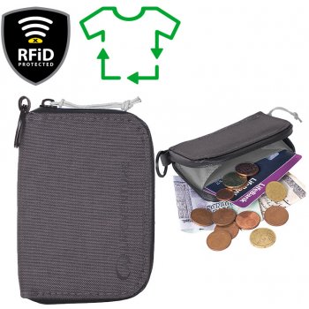 Life Venture RFID Bi-Fold Wallet Recycled grey