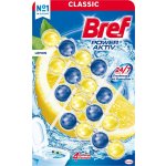 Bref Power Aktiv Lemon Ocean tuhý WC blok 4 x 50 g – Zboží Mobilmania