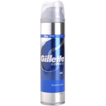 Gillette Series Sensitive gel na holení 240 ml