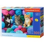 Castorland Kočičky v klubkách vlny 030447 300 dílků – Sleviste.cz