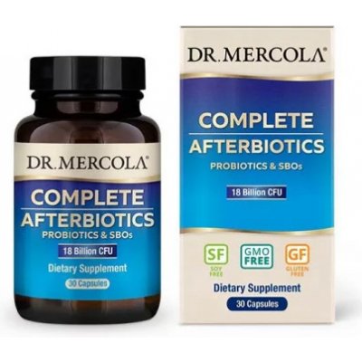 Dr. Mercola Complete Afterbiotics, SBO PROBIOTIC, 18 mld CFU, 30 kapslí