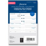 Filofax kalendář kapesní 2026 ČJ+SJ týden/2 stránky – Hledejceny.cz