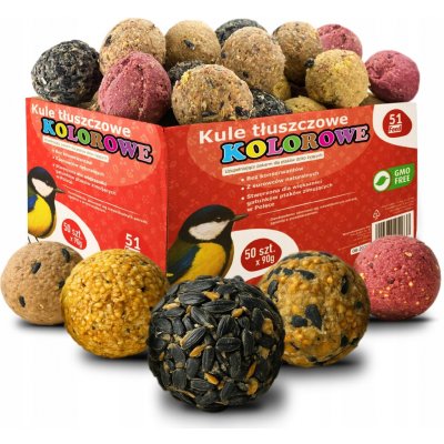 51 Feed Tukové koule barevná směs 4,5 kg – Hledejceny.cz