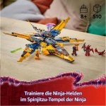 LEGO® NINJAGO® 71833 Ras, Arin a superbouřkové letadlo – Hledejceny.cz