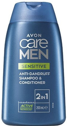 Avon For Men Shampoo a kondicionér 2v1 proti lupům 200 ml