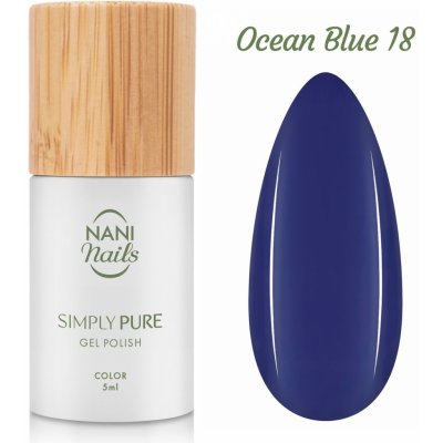 NANI gel lak Simply Pure Ocean Blue 5 ml – Sleviste.cz